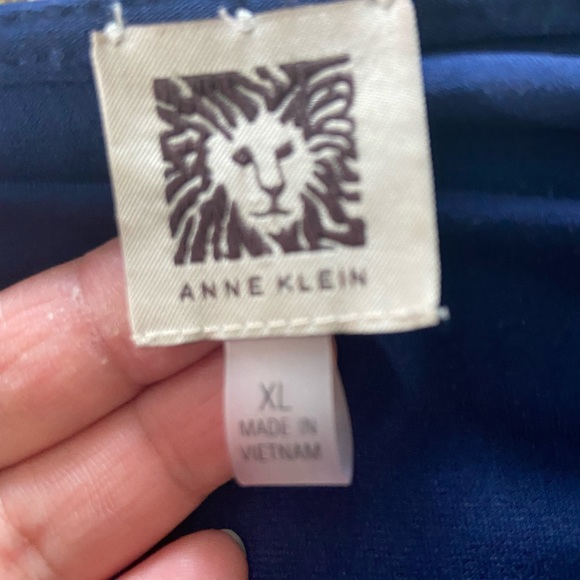 Anne Klein, mock wrap dress - Picture 3 of 3